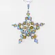 Star - Crater-Silver Chain - 2